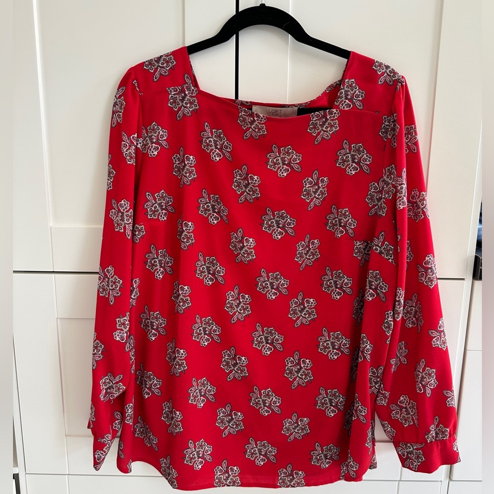 Loft plus size blouse